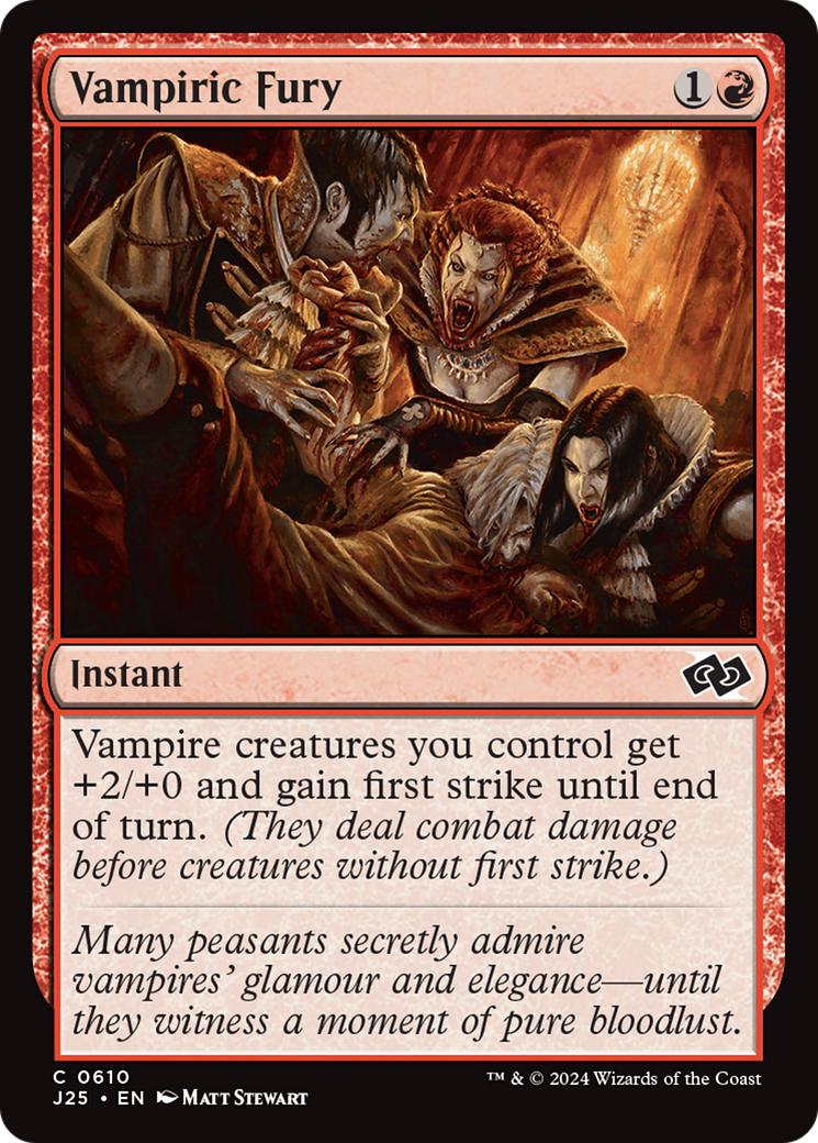 Vampiric Fury [610] [Foundations: Jumpstart] [Non-Foil]