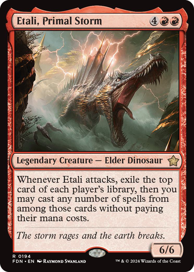 Etali, Primal Storm [194] [Foundations] [Non-Foil]