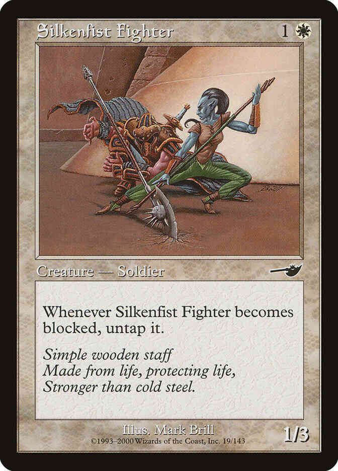 Silkenfist Fighter [19] [Nemesis] [Non-Foil]