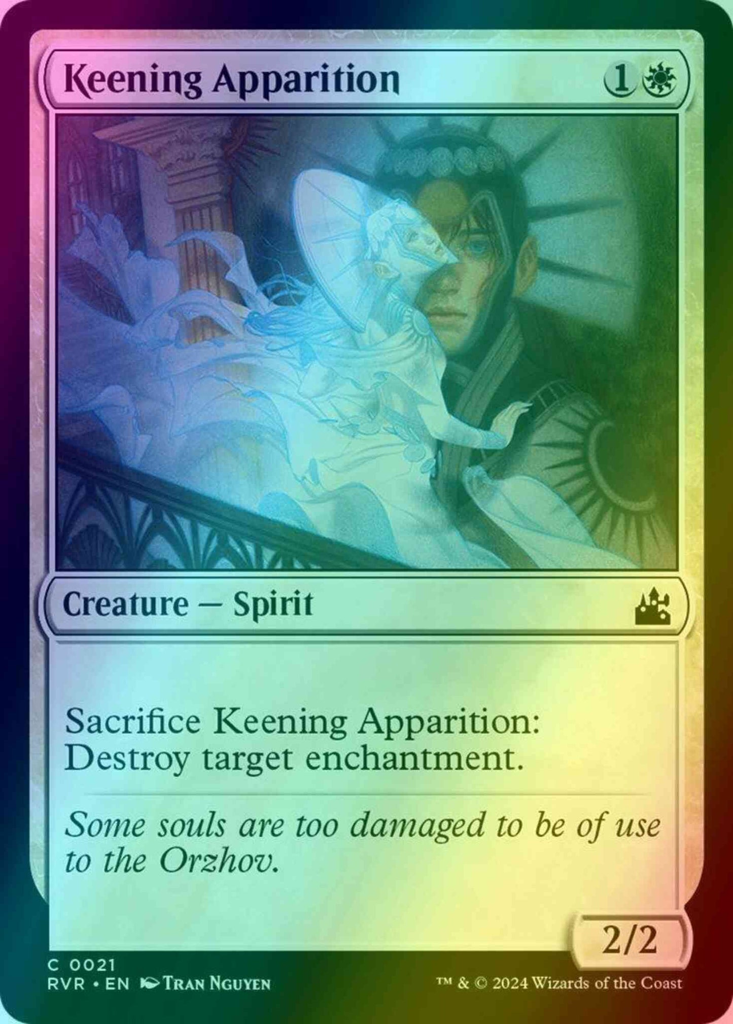 Keening Apparition [21] [Ravnica Remastered] [Foil]