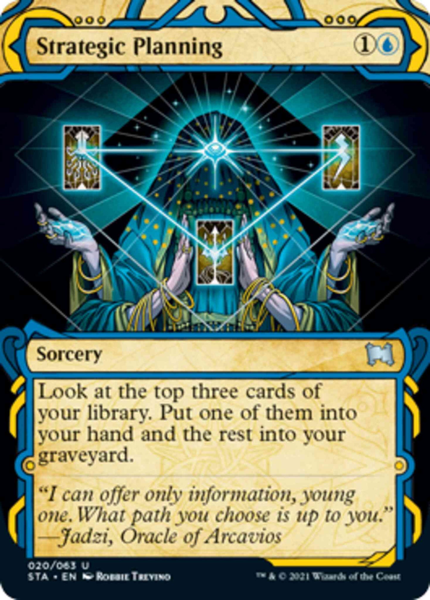 Strategic Planning [20] [Strixhaven Mystical Archive] [Etched Foil]
