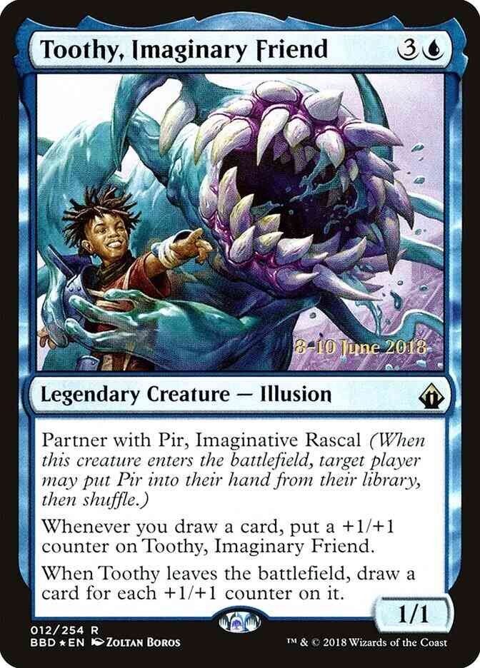 Toothy, Imaginary Friend [12s] [Battlebond Promos] [Foil]
