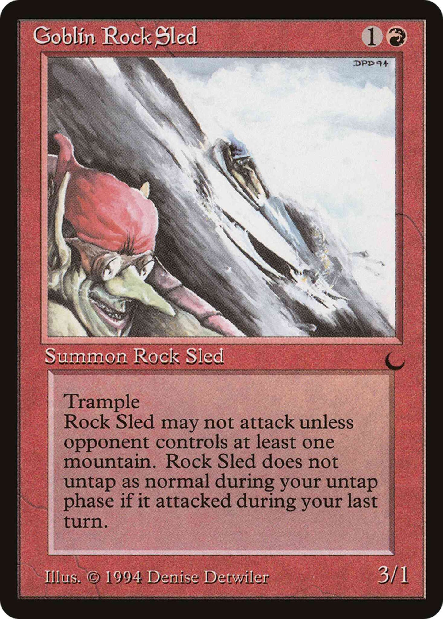 Goblin Rock Sled [67] [The Dark] [Non-Foil]