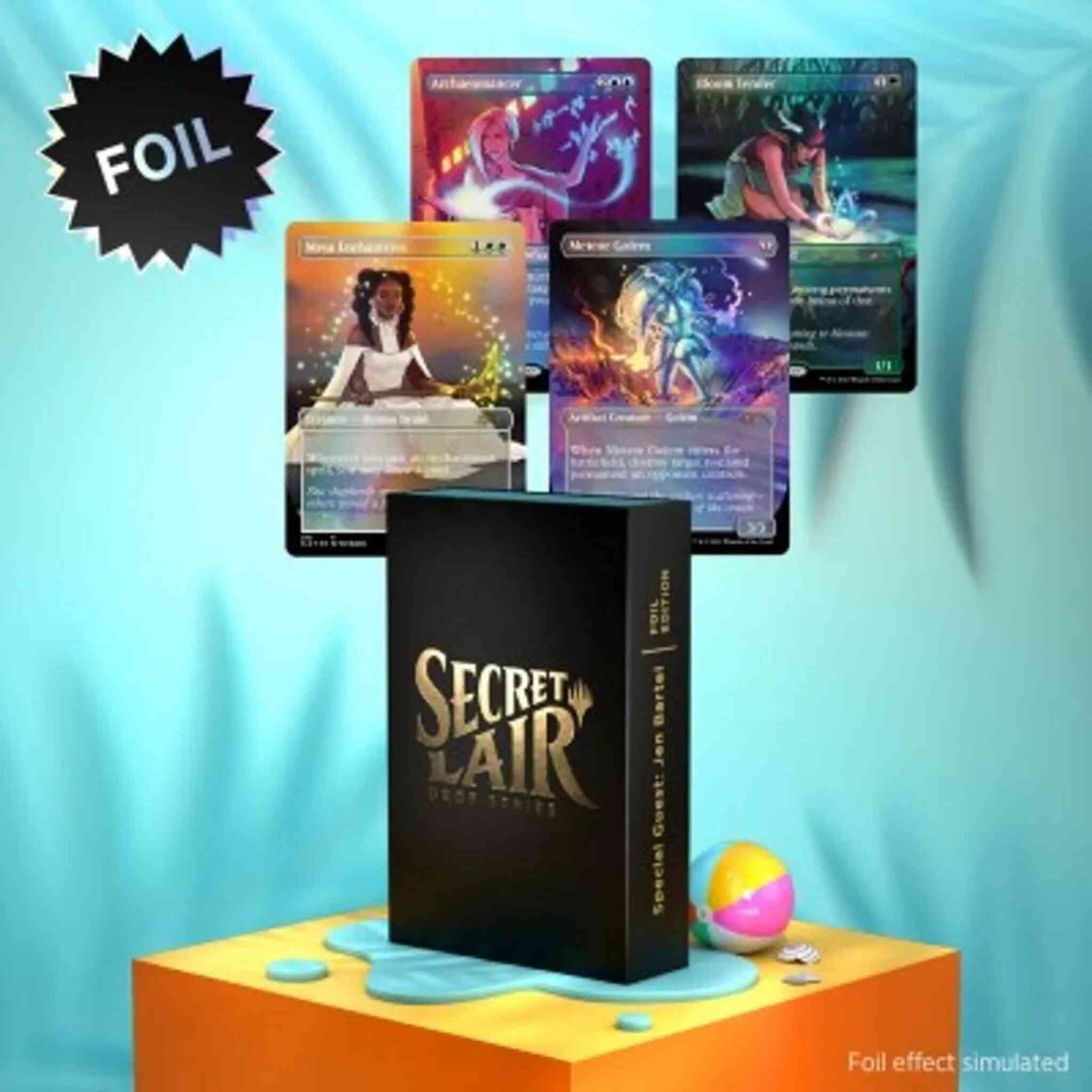【Secret Lair】 Jen Bartel Foil edition Secret Lair Drop Series - Special Guest: Jen Bartel - Foil Edition