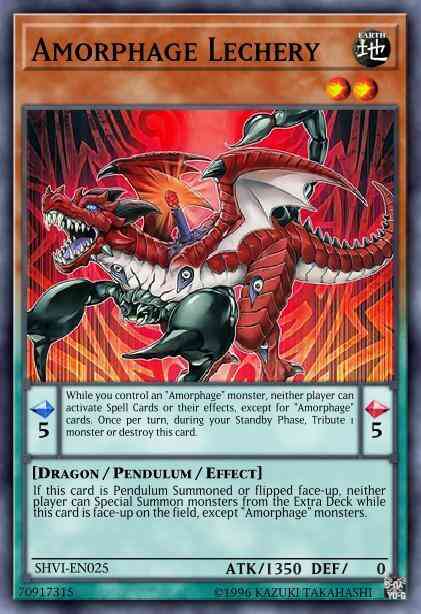 Amorphage Lechery - SHVI-EN025 - Ultra Rare - Unlimited
