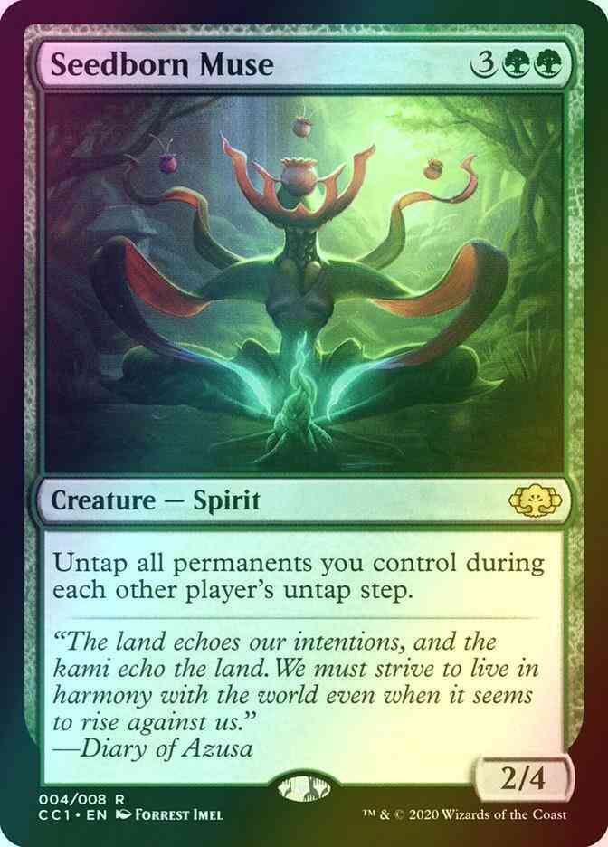 Seedborn Muse [4] [Commander Collection: Green] [Foil]