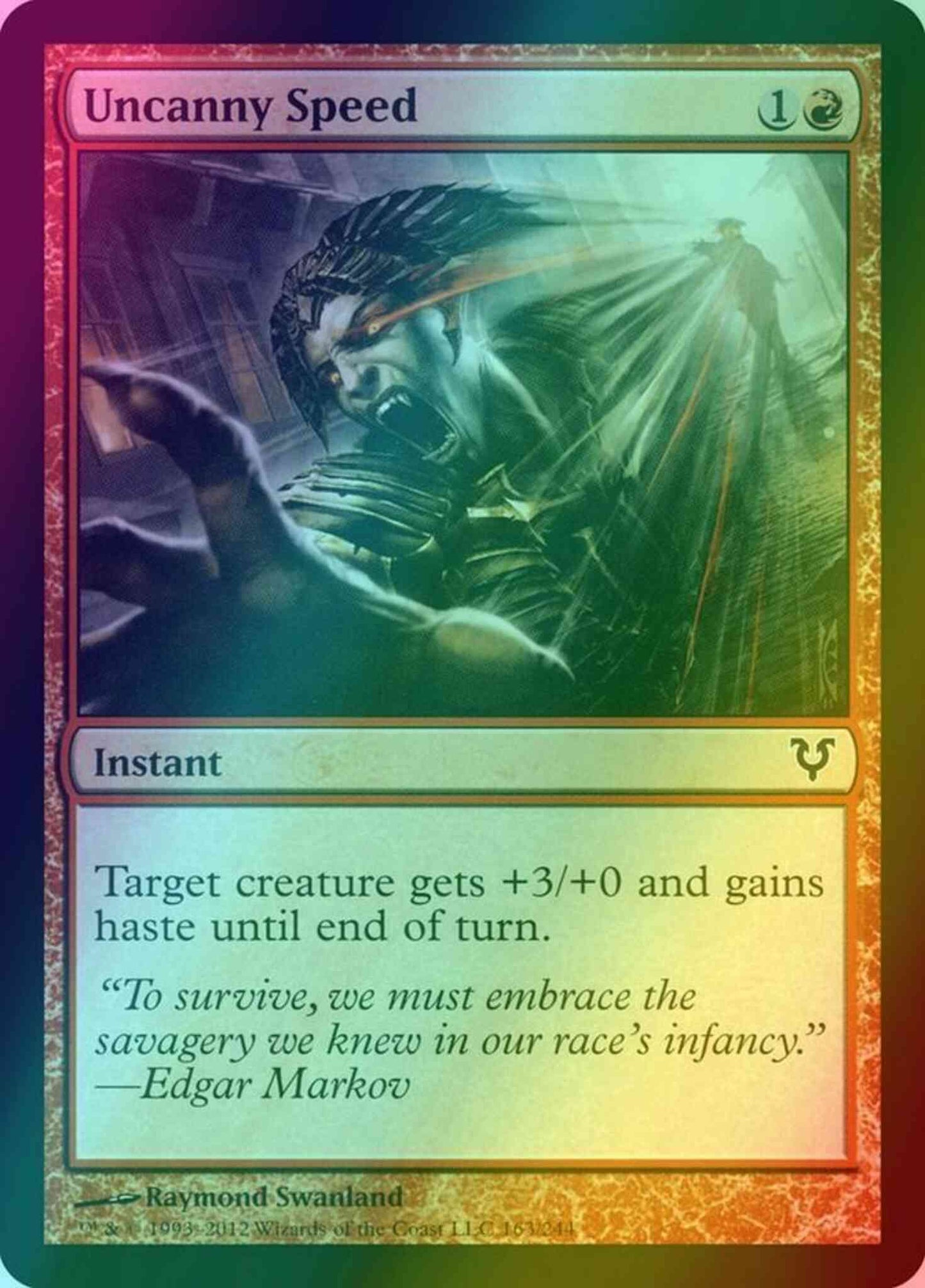 Uncanny Speed [163] [Avacyn Restored] [Foil]