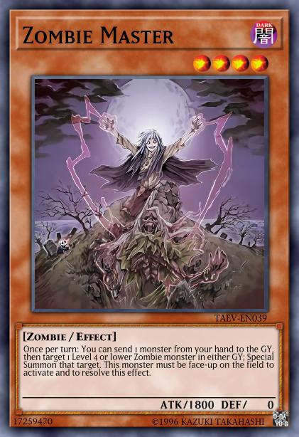Zombie Master - TAEV-EN039 - Ultimate Rare - Unlimited