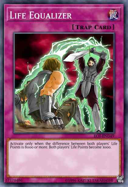 Life Equalizer - EOJ-EN049 - Ultimate Rare - Unlimited
