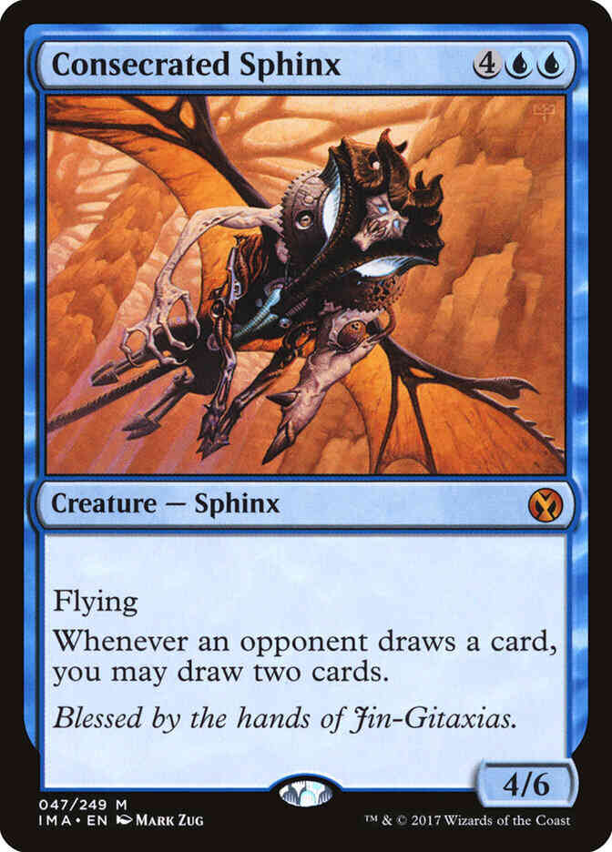 Consecrated Sphinx [47] [Iconic Masters] [Non-Foil]