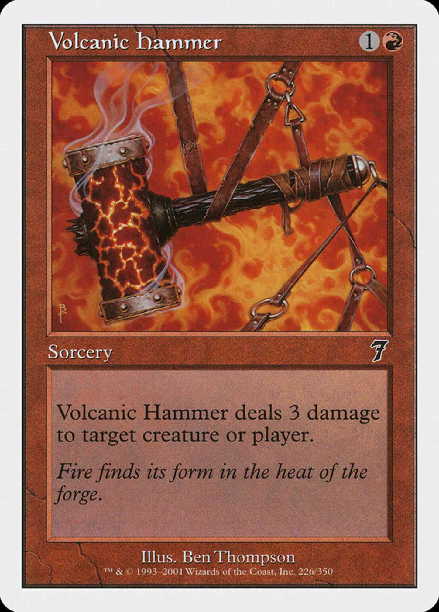 Volcanic Hammer [226] [Seventh Edition] [Non-Foil]