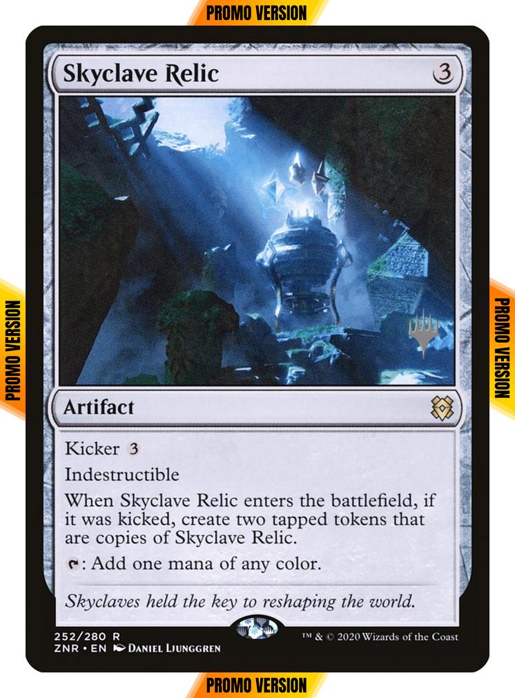 Skyclave Relic [Promo Pack] [252p] [Zendikar Rising Promos] [Foil]