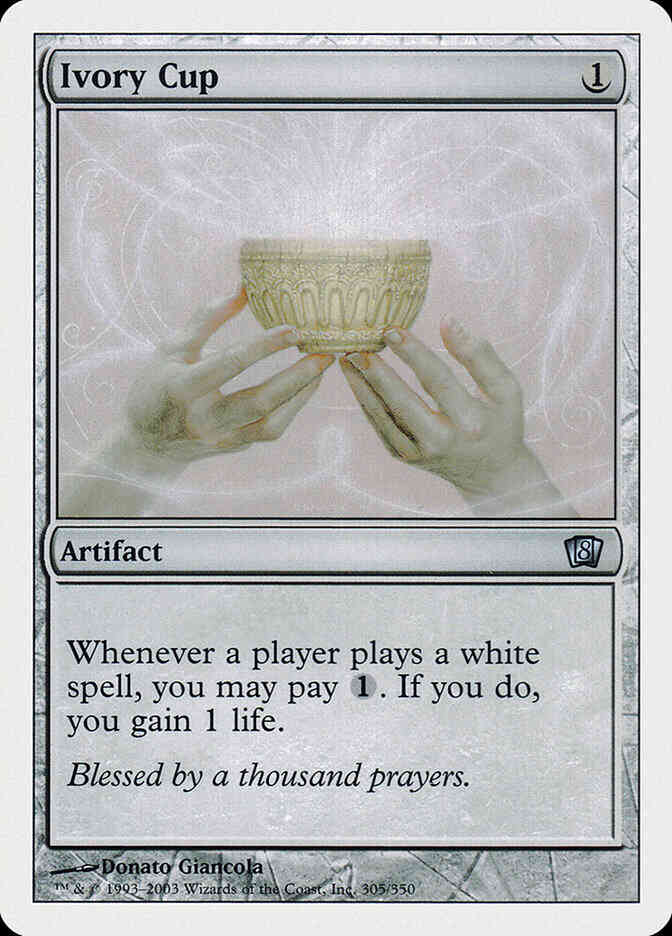 Ivory Cup [305] [Eighth Edition] [Non-Foil]