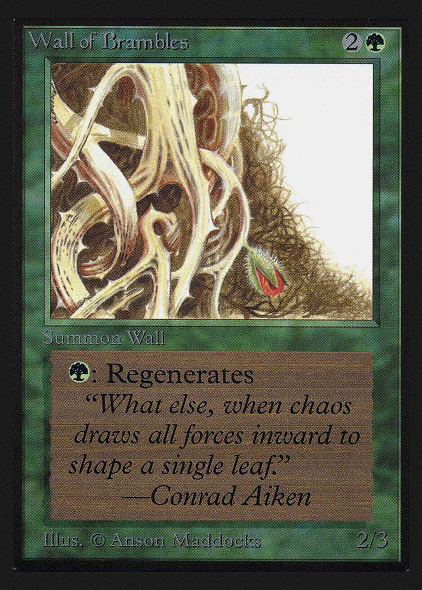 Wall of Brambles [224] [Collectors Edition] [Non-Foil]