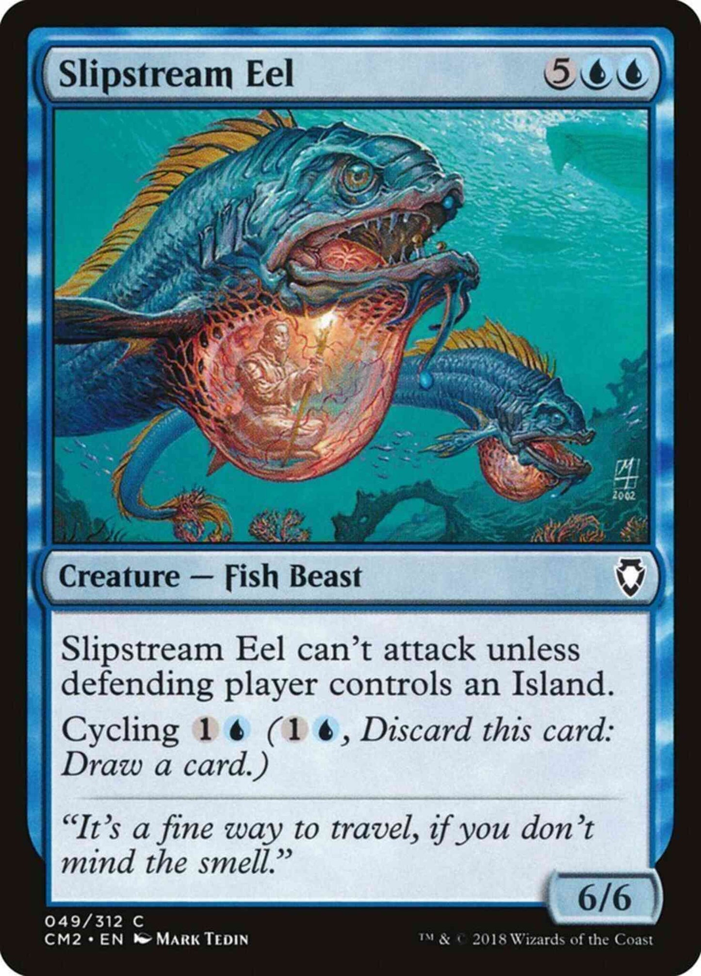 Slipstream Eel [49] [Commander Anthology Volume II] [Non-Foil]
