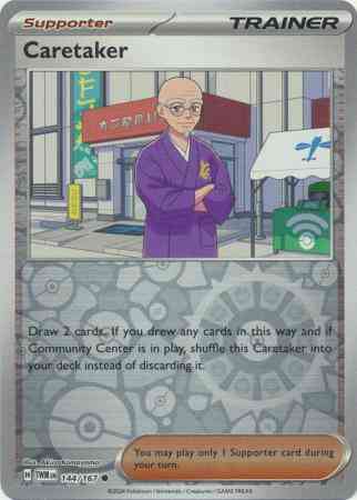 Caretaker - 144/167 - Common [sv06-144] [Reverse Holo]