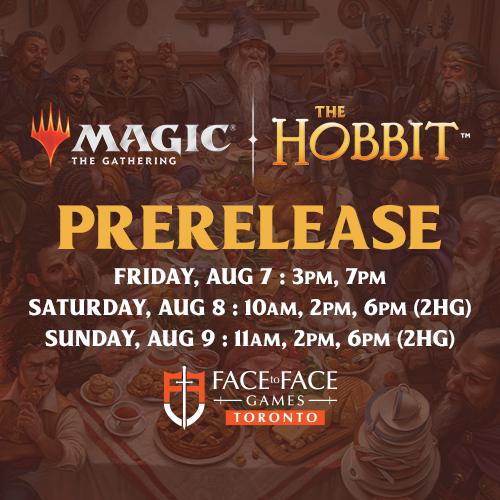 Magic: the Gathering - The Hobbit Sealed Prerelease - Friday August 7th - 7:00 PM - Toronto [2026]