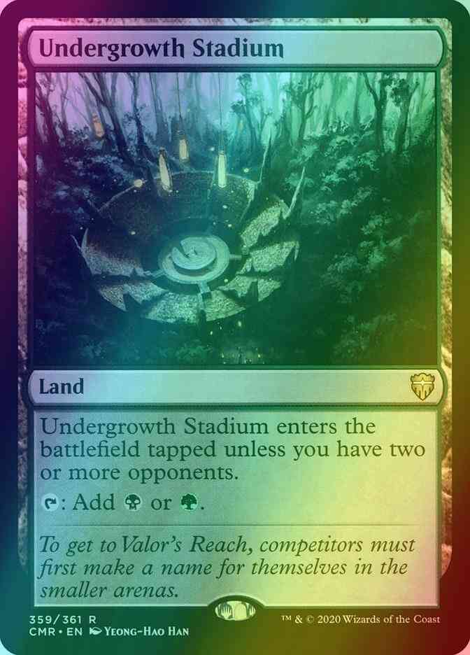 Undergrowth Stadium [359] [Commander Legends] [Foil]