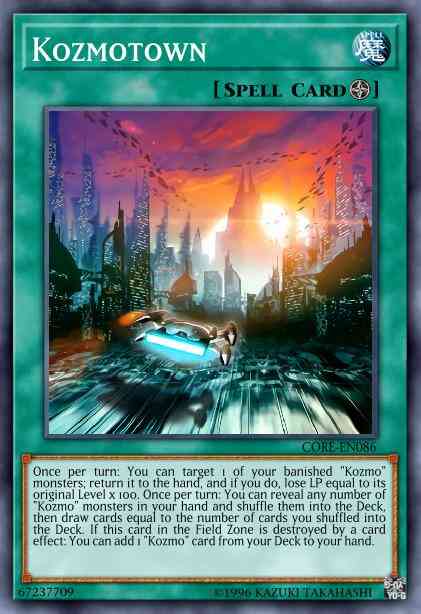 Kozmotown - PGL3-EN032 - Gold Secret Rare - 1st Edition