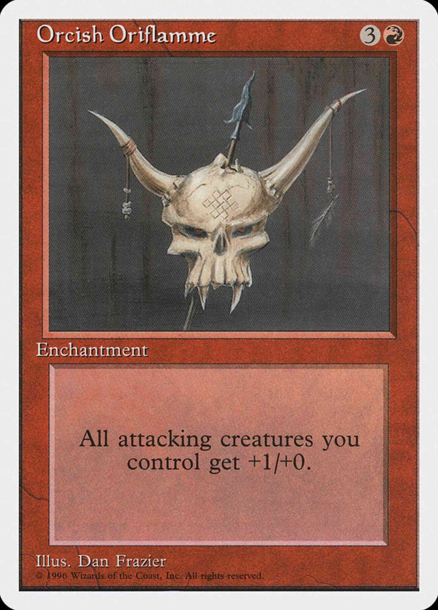Orcish Oriflamme [37] [Introductory Two Player Set] [Non-Foil]