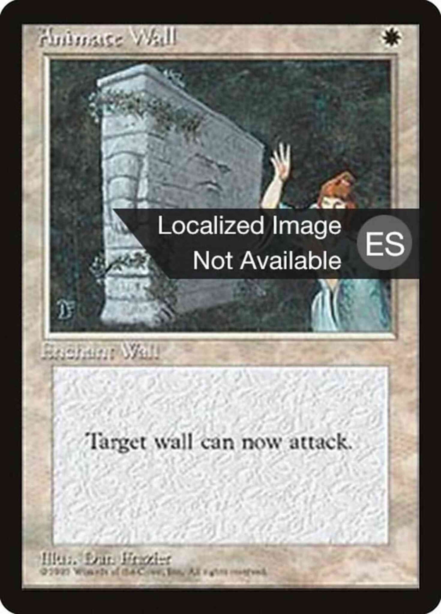 Animate Wall - Portuguese [4] [Fourth Edition Black Border: Portuguese] [Non-Foil]