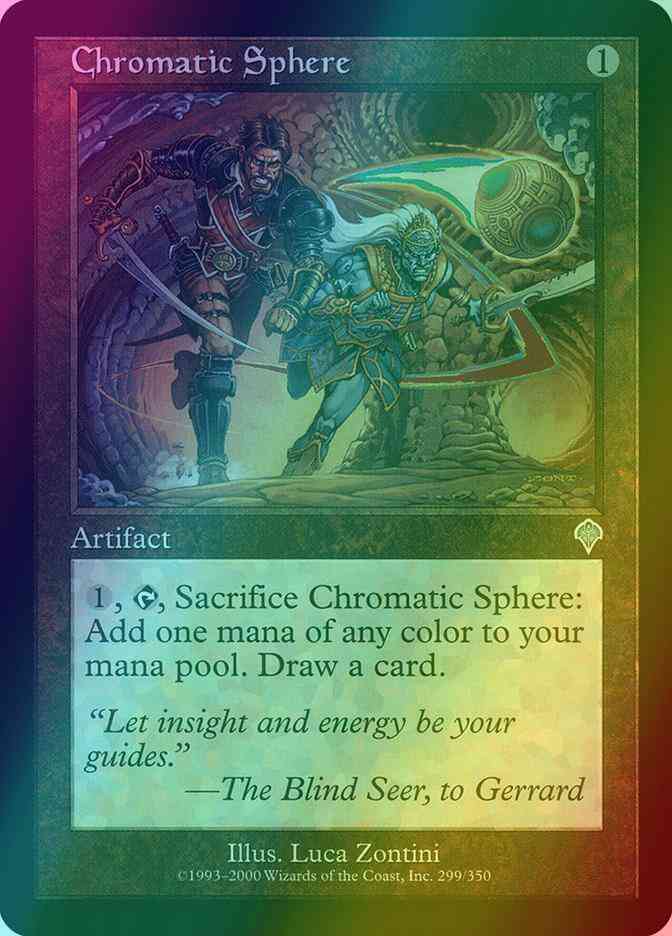 Chromatic Sphere [299] [Invasion] [Foil] – Face to Face Games