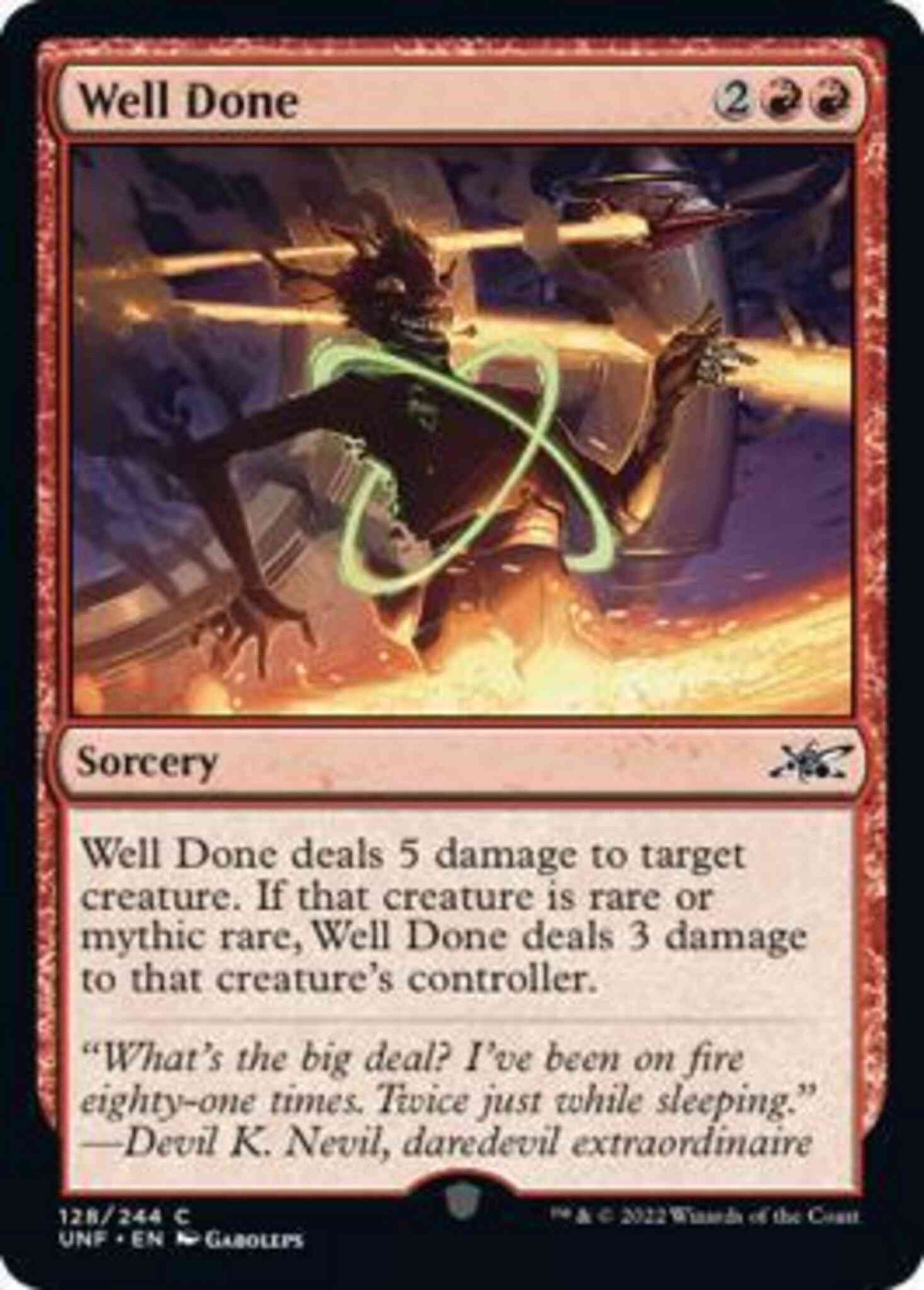 Well Done [128] [Unfinity] [Non-Foil]