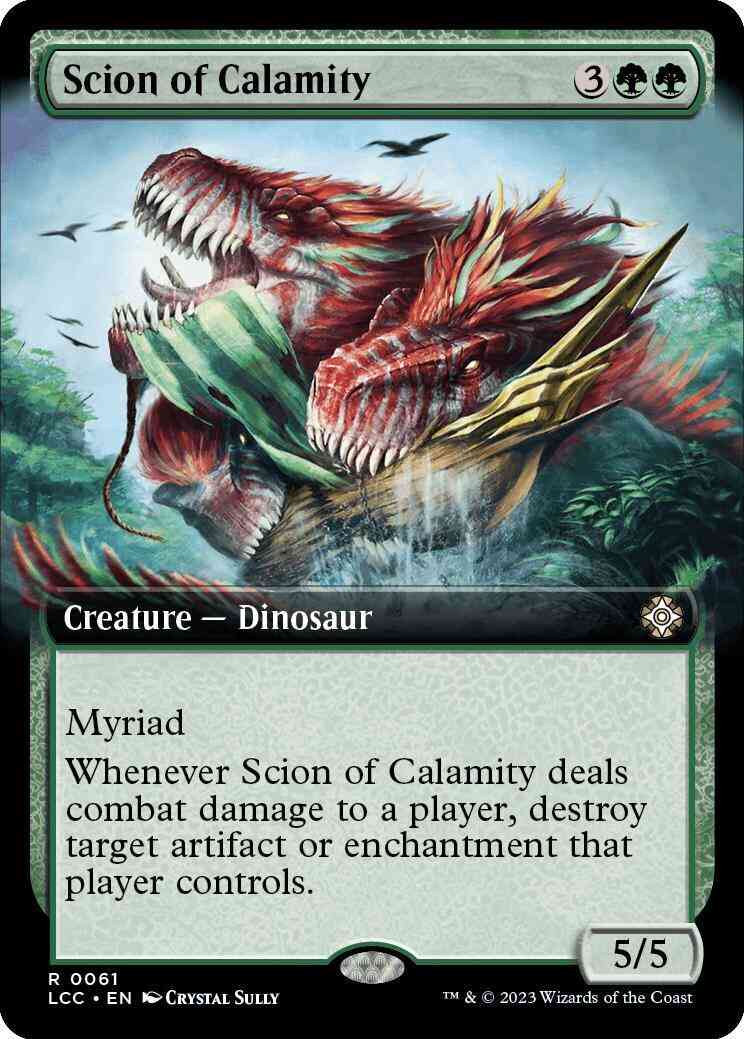 Scion of Calamity [61] [Extended Art] [The Lost Caverns of Ixalan: Commander] [Non-Foil]