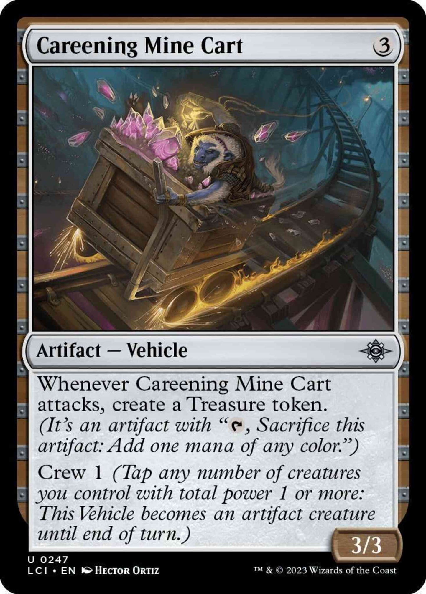 Careening Mine Cart [247] [The Lost Caverns of Ixalan] [Non-Foil]