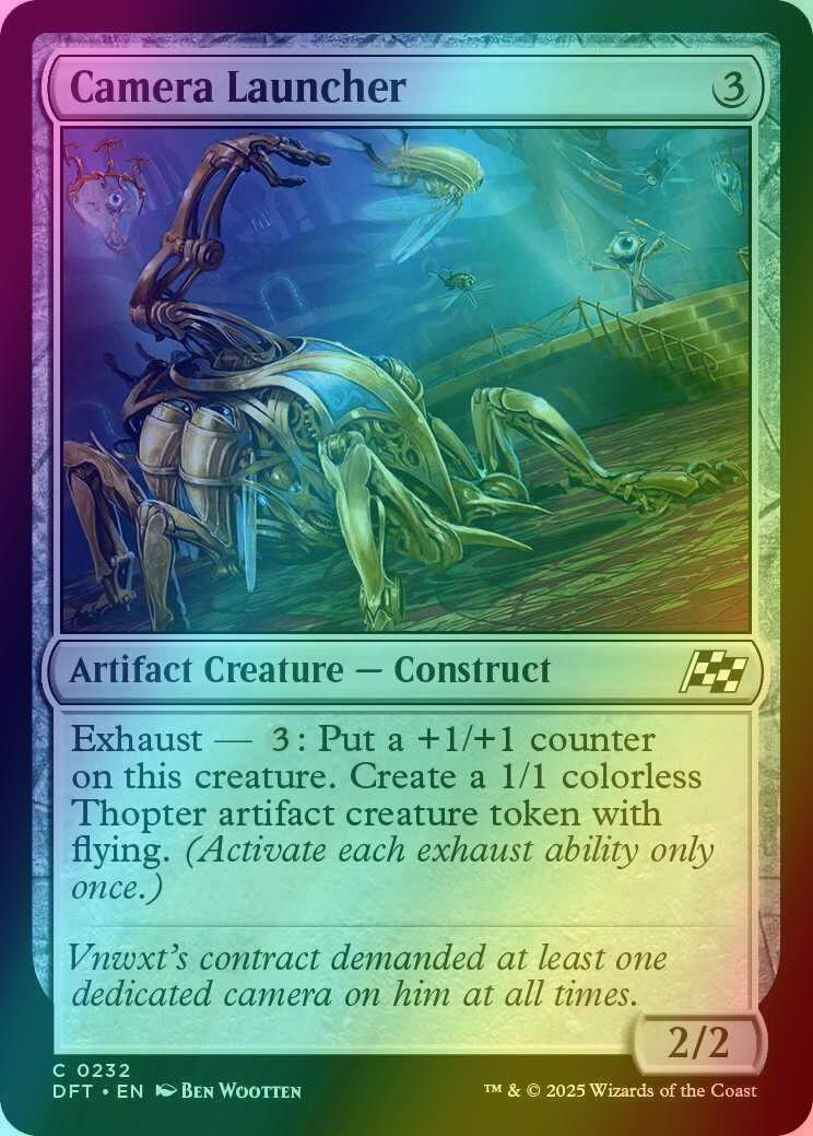 Camera Launcher [232] [Aetherdrift] [Foil]