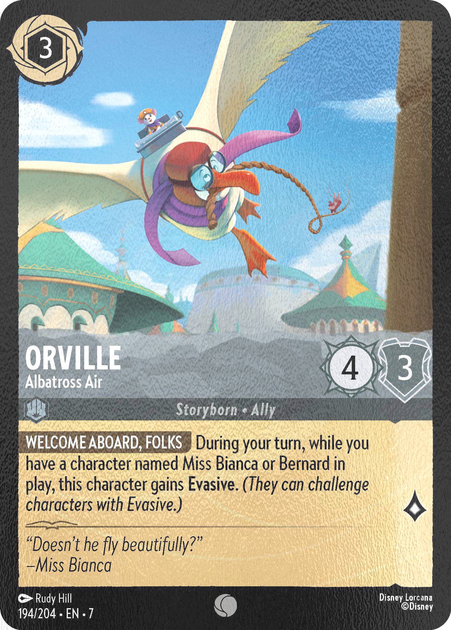 Orville - Albatross Air - 194/204 [Archazia's Island] [Cold Foil]