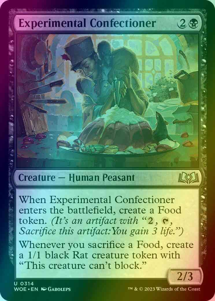 Experimental Confectioner [314] [Jumpstart Exclusive] [Wilds of Eldraine] [Foil]