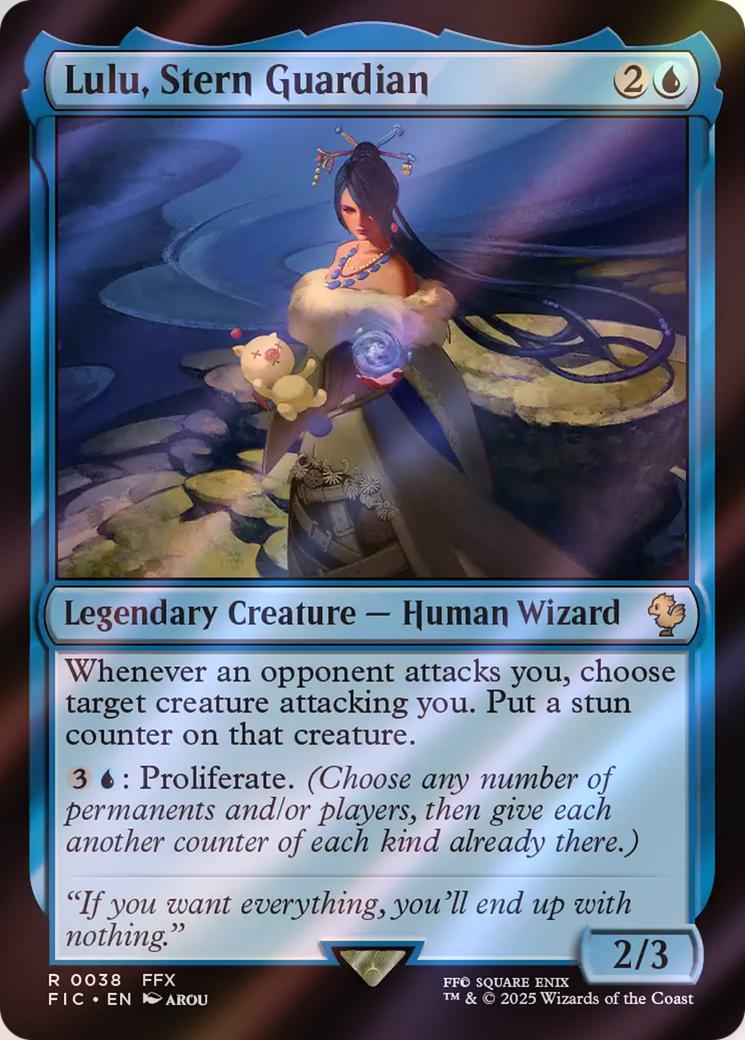 Lulu, Stern Guardian [38] [FINAL FANTASY: Commander] [Surge Foil]