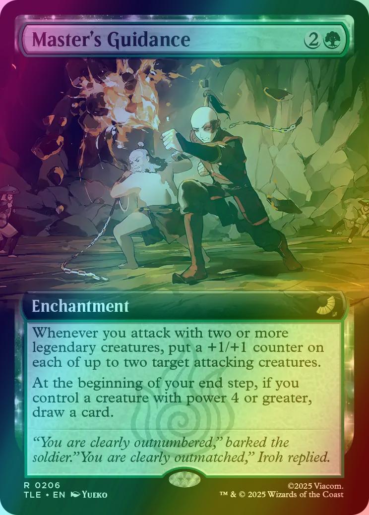 Master's Guidance [206] [Extended Art] [Avatar: The Last Airbender Eternal] [Foil]