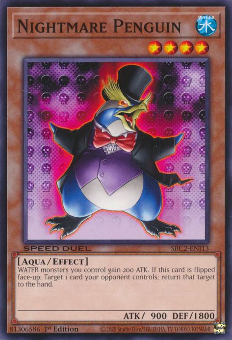 Nightmare Penguin - SBC2-ENI13 - Common - 1st Edition