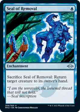 Seal of Removal [269] [Modern Horizons 2] [Non-Foil]