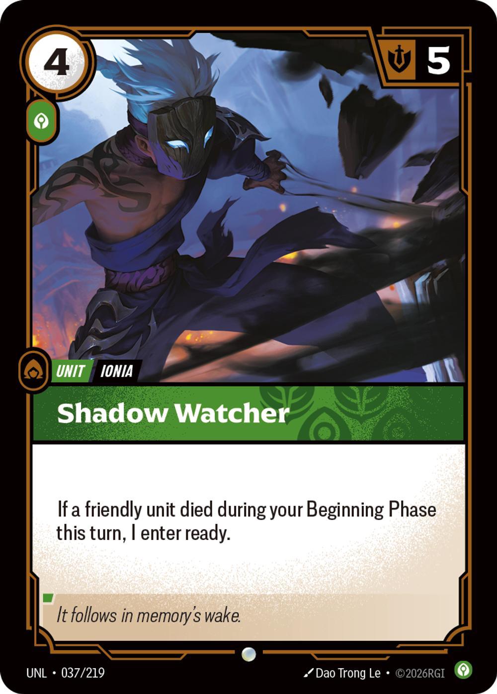Shadow Watcher - 037/219 [Unleashed] [Non-Foil]