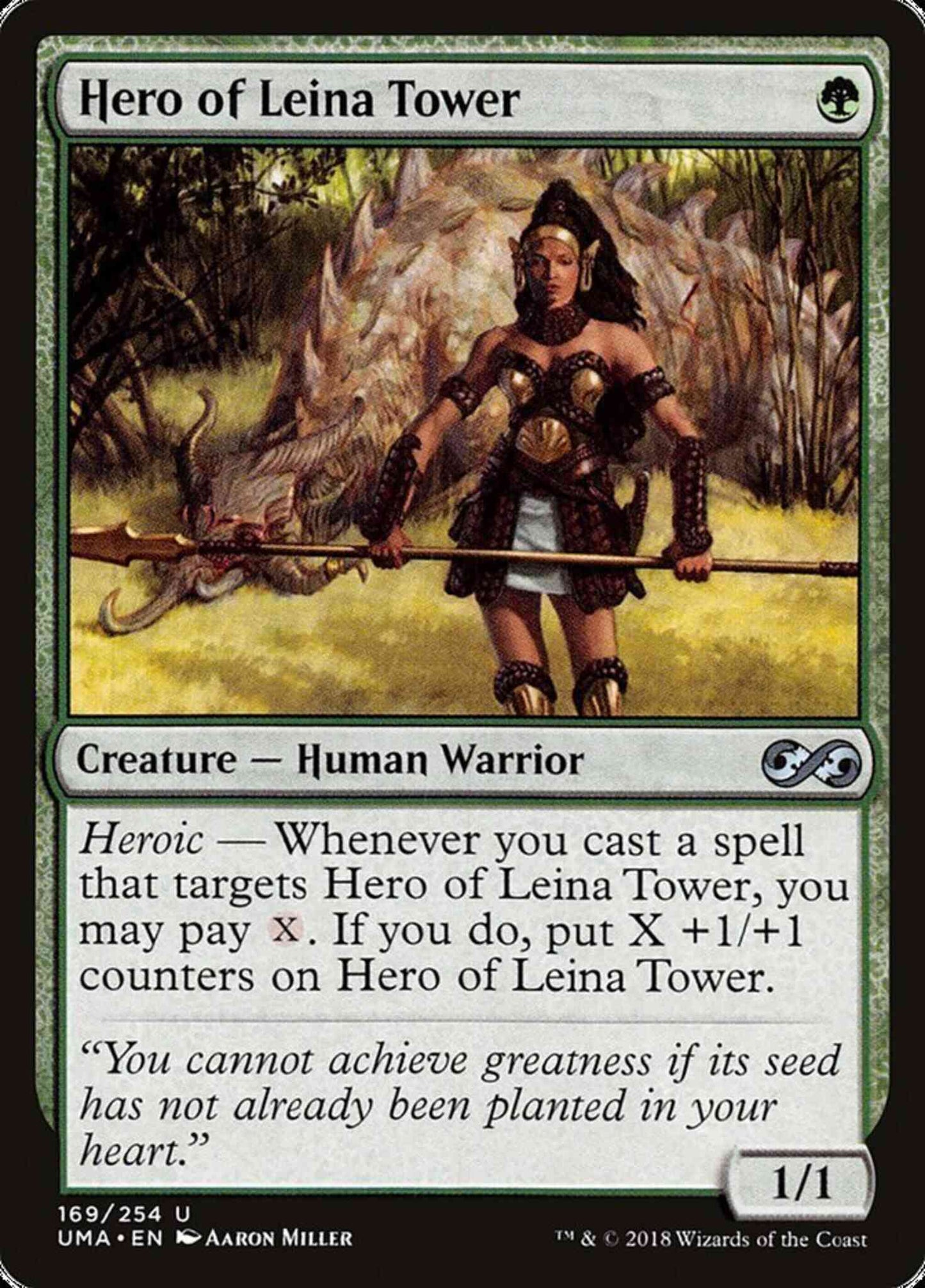 Hero of Leina Tower [169] [Ultimate Masters] [Non-Foil]