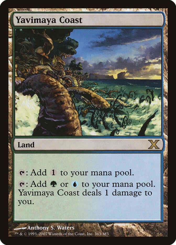 Yavimaya Coast [363] [Tenth Edition] [Non-Foil]