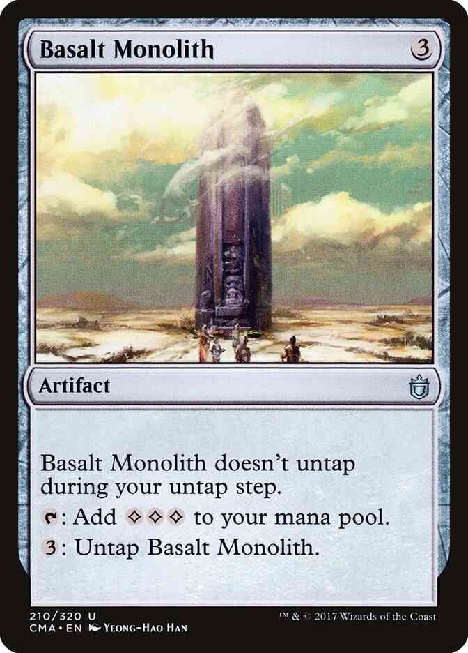 Basalt Monolith [210] [Commander Anthology] [Non-Foil]