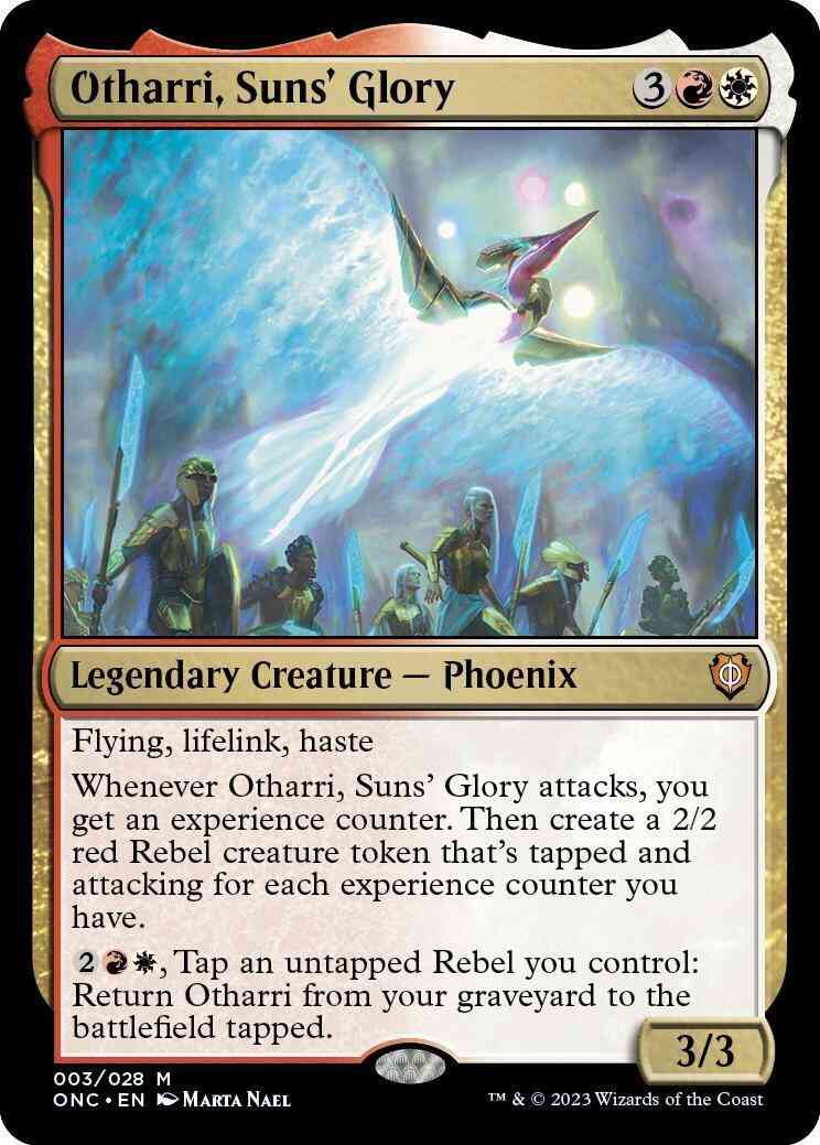 Otharri, Suns' Glory [3] [Phyrexia: All Will Be One: Commander] [Non-Foil]