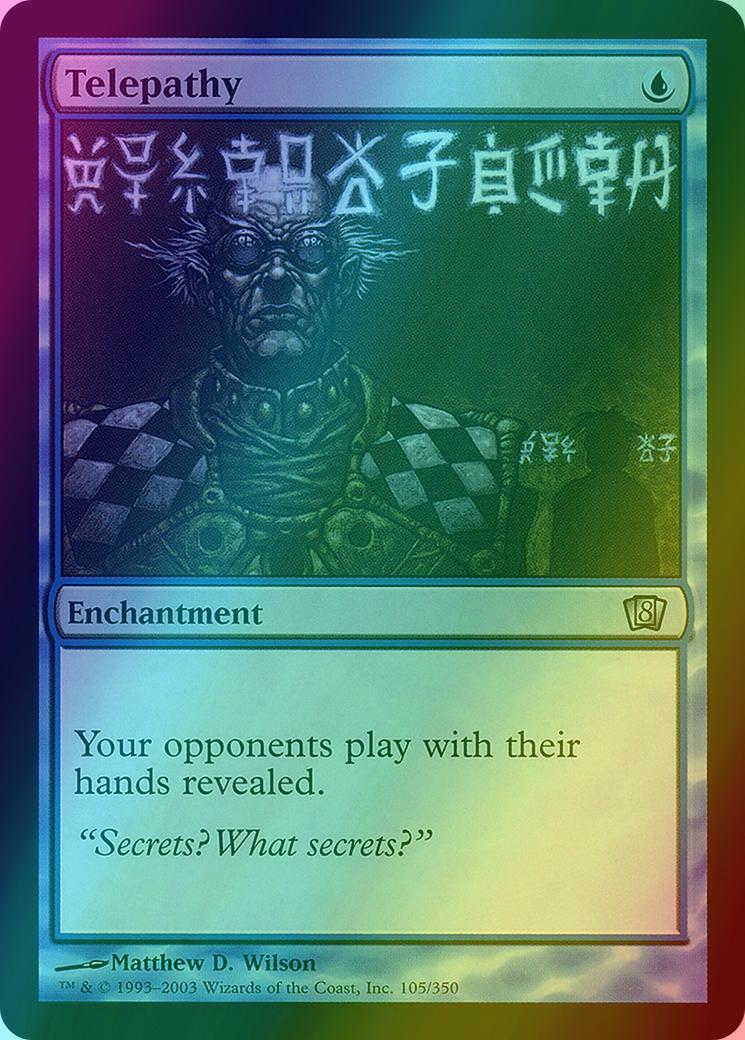 Telepathy [105x] [Eighth Edition] [Foil]