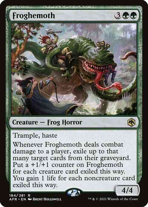 Froghemoth [Promo Pack] [184p] [Adventures in the Forgotten Realms Promos] [Non-Foil]
