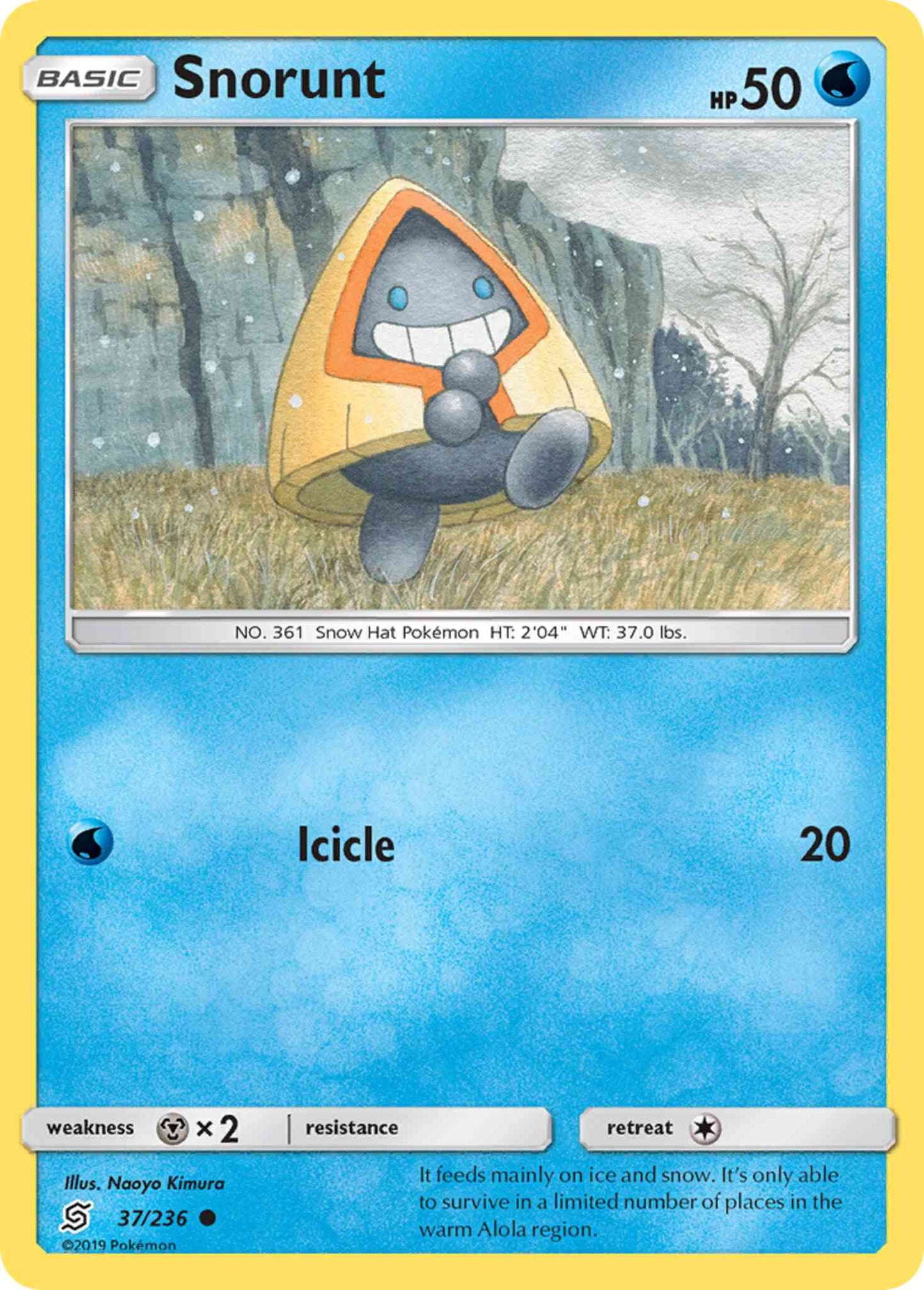 Snorunt - 37/236 - Common [sm11-37] [Non-Holo]