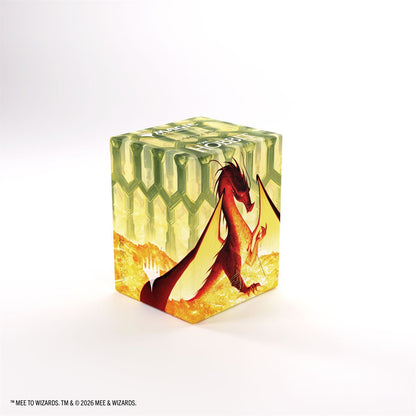 Gamegenic MTG Bastion XL Deck Box - 80+ -  The Hobbit - Smaug the Golden