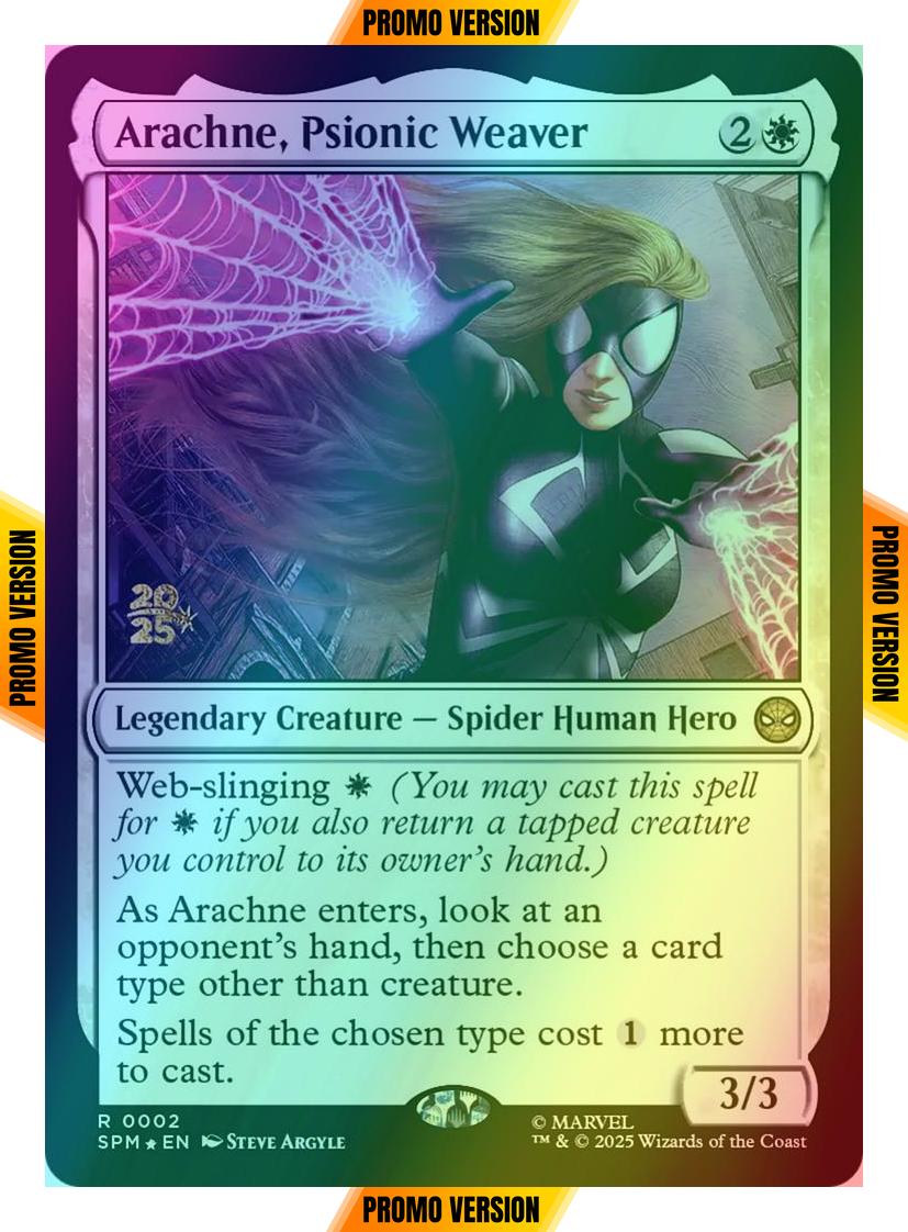 Arachne, Psionic Weaver [2s] [Marvel's Spider-Man: Promos] [Foil]