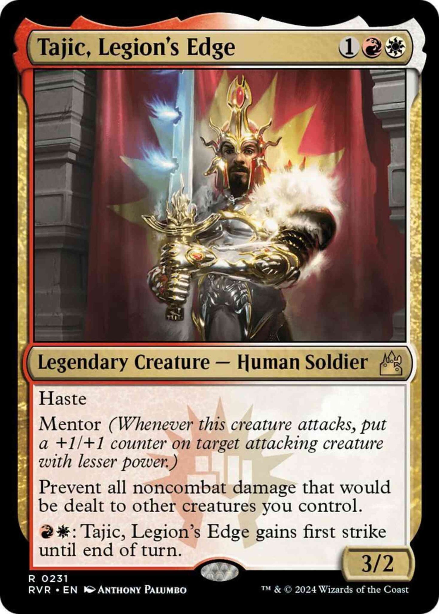 Tajic, Legion's Edge [231] [Ravnica Remastered] [Non-Foil]