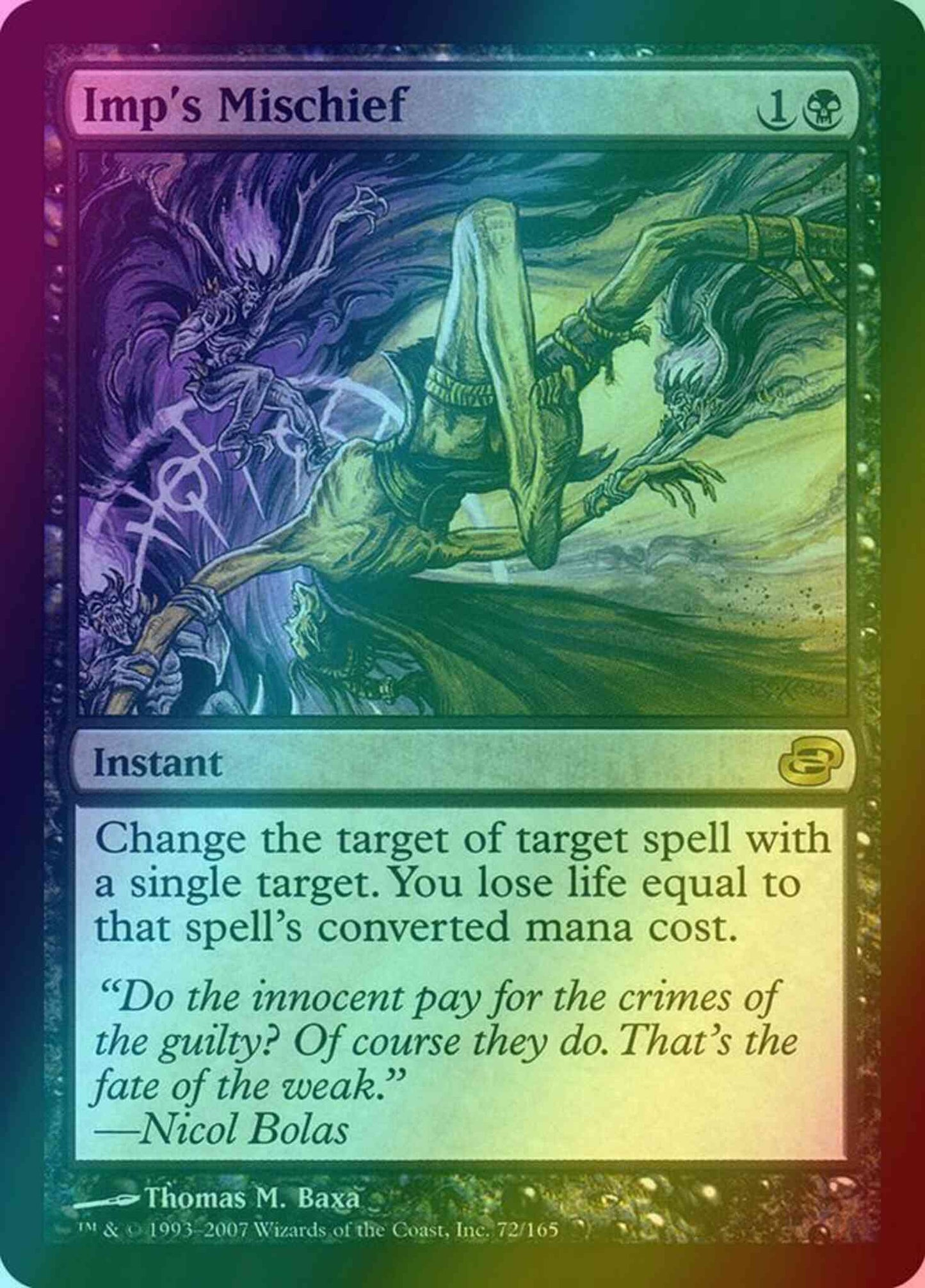 Imp's Mischief [72] [Planar Chaos] [Foil]