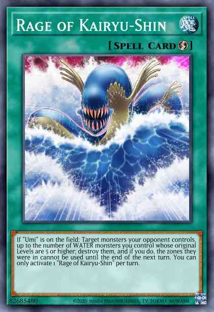 Rage of Kairyu-Shin - LEDU-EN017 - Rare - 1st Edition