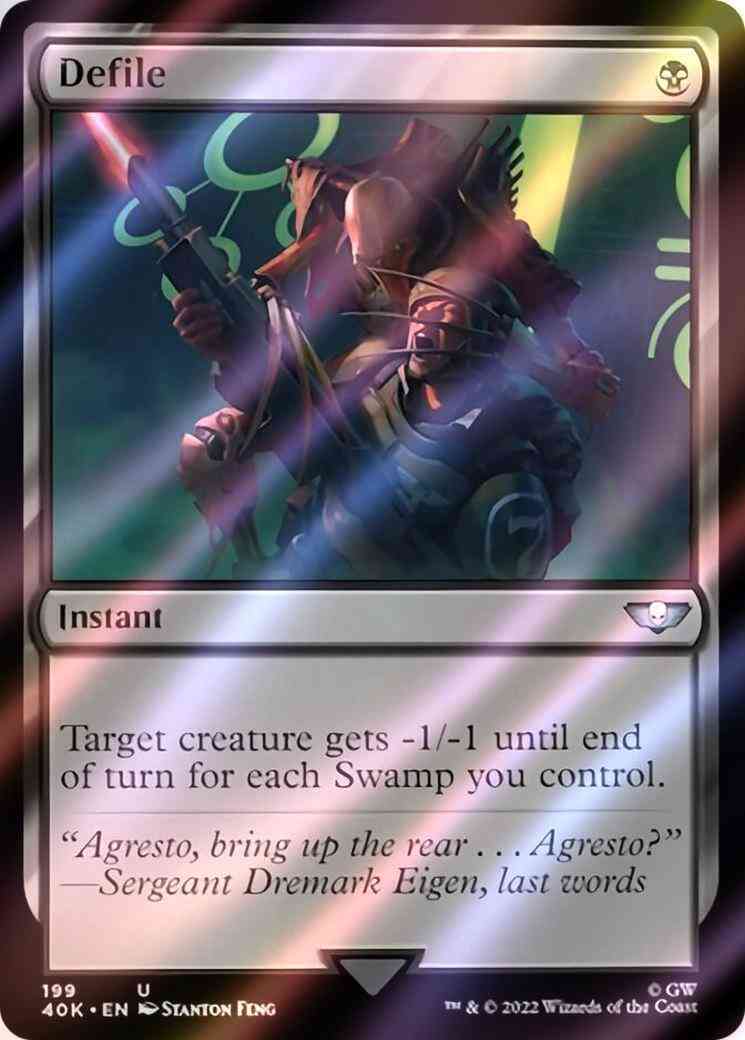 Defile [199] [Universes Beyond: Warhammer 40,000] [Surge Foil]
